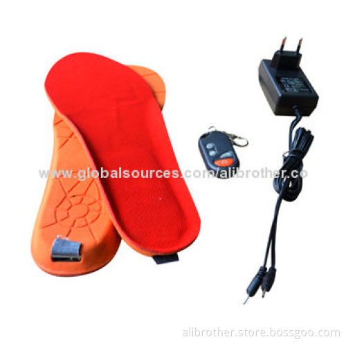 Electric Battery Heating Remote Control Shoe Insole